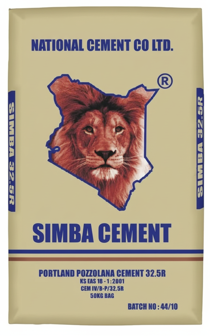 Simba Cement 32.5R — General Purpose PPC Cement available in Kenya